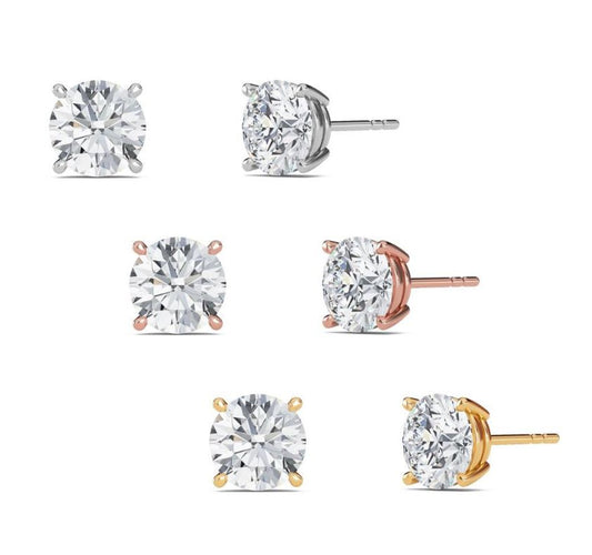 Diamond earrings Studs