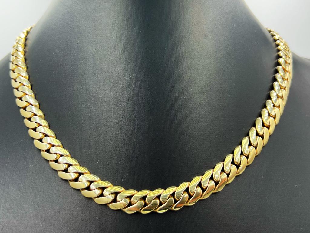 Gold Chain Miami Link 200g 10kt  NZD17000