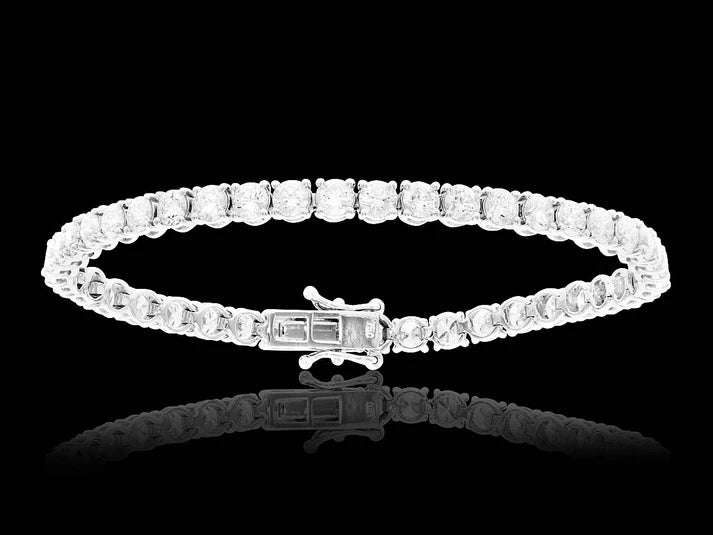 Platinum Tennis Bracelet