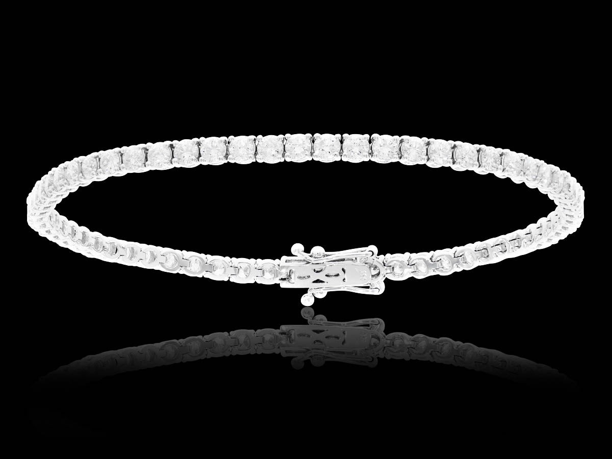 Platinum Tennis Bracelet - Bodega